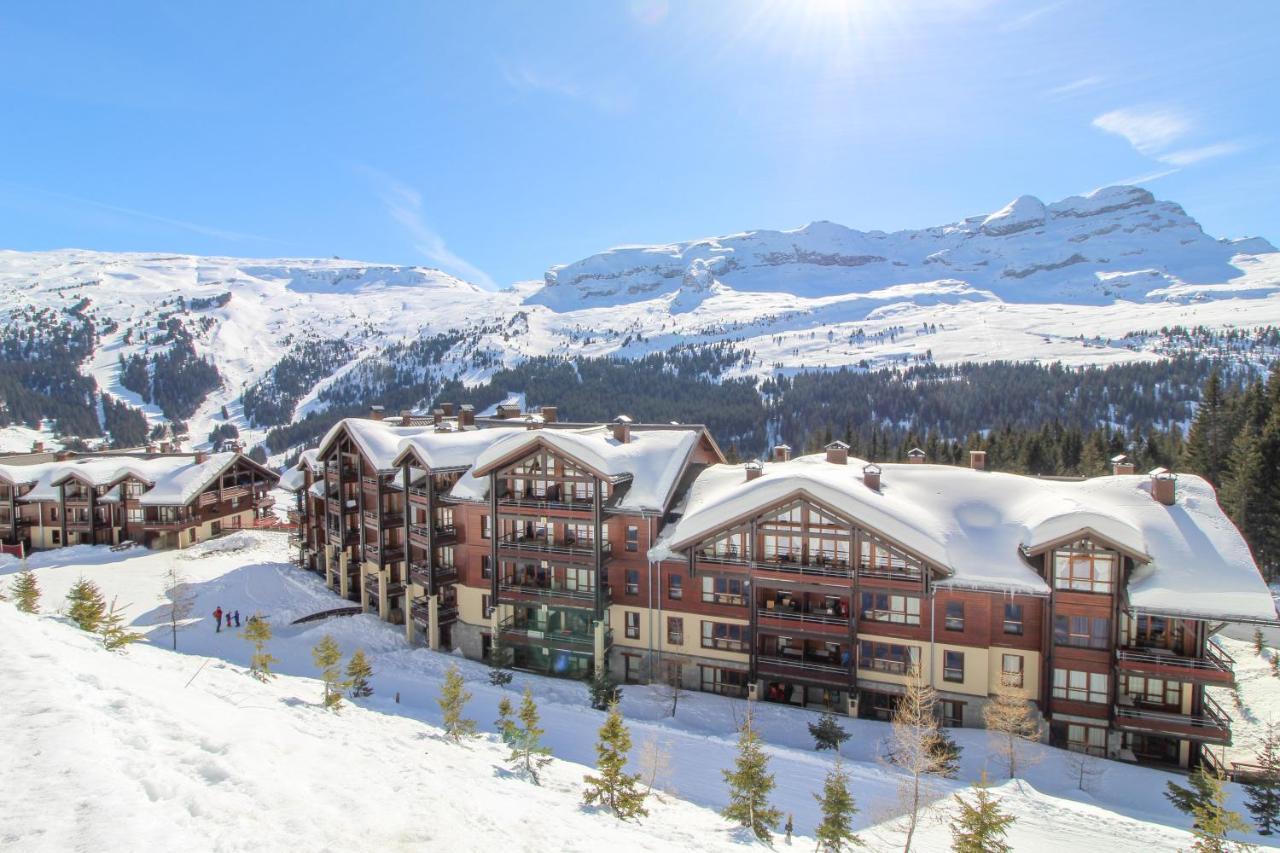 Les Terrasses D'Eos, 1-Bed Apartment With Fireplace, Ski In, Ski Out Flaine Buitenkant foto