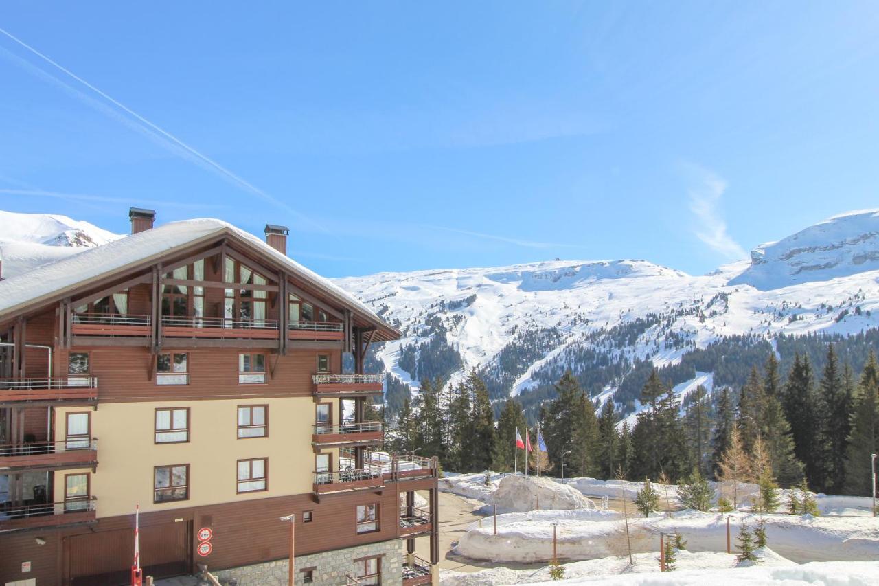 Les Terrasses D'Eos, 1-Bed Apartment With Fireplace, Ski In, Ski Out Flaine Buitenkant foto