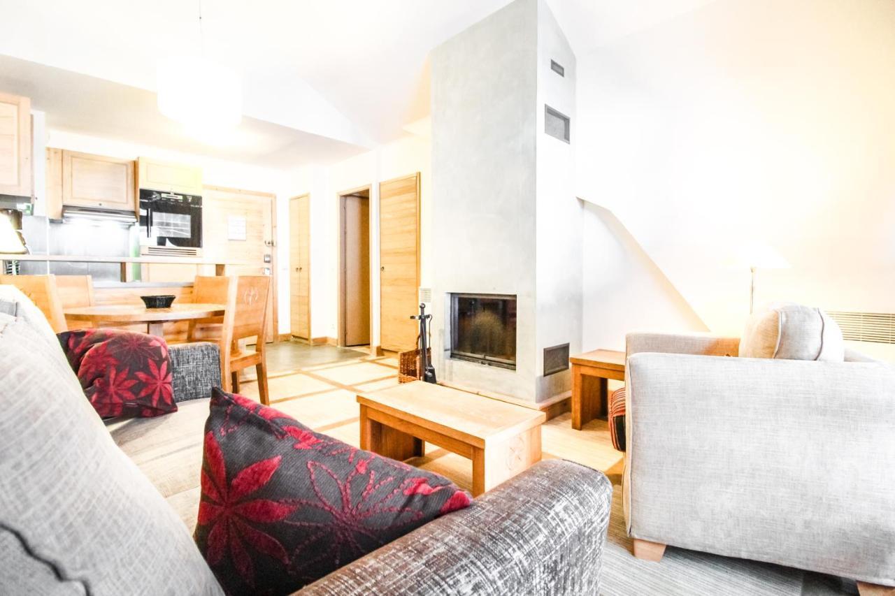 Les Terrasses D'Eos, 1-Bed Apartment With Fireplace, Ski In, Ski Out Flaine Buitenkant foto