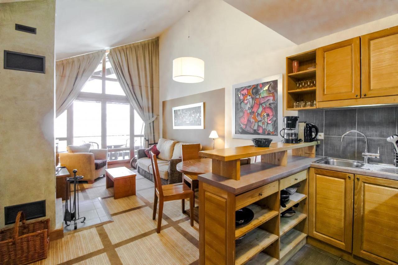 Les Terrasses D'Eos, 1-Bed Apartment With Fireplace, Ski In, Ski Out Flaine Buitenkant foto